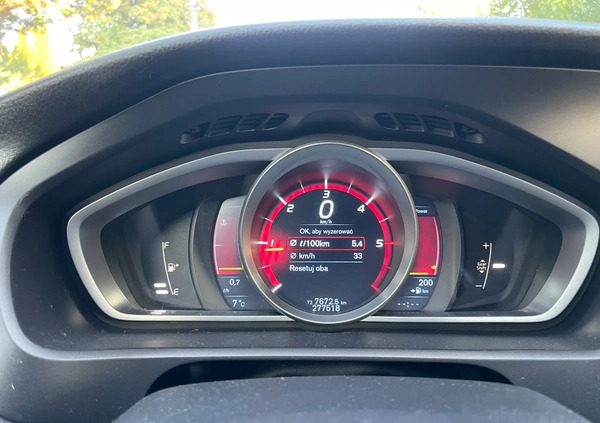 Volvo V40 cena 34950 przebieg: 278900, rok produkcji 2013 z Warszawa małe 781